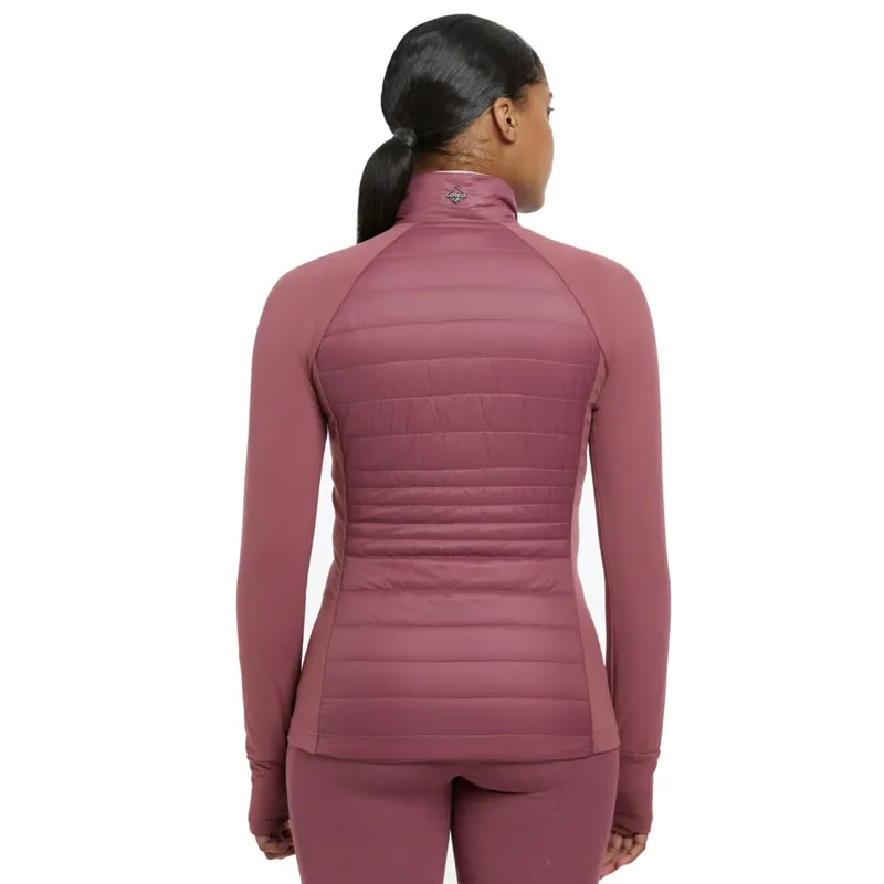 LeMieux Juliette Ladies Quilted Jacket - Rosewood-2