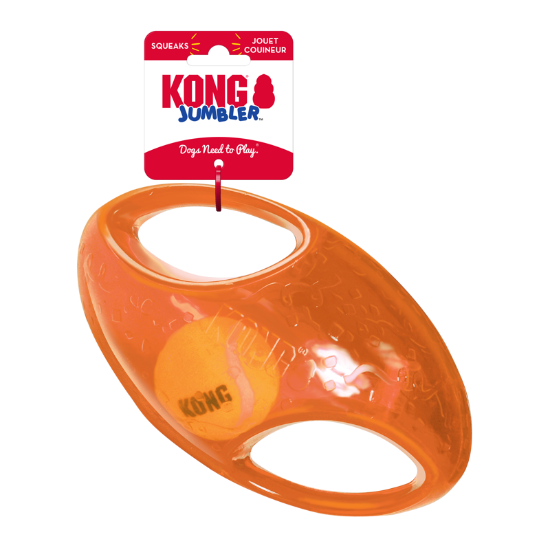 KONG Jumbler Football - Assorted Colours-1
