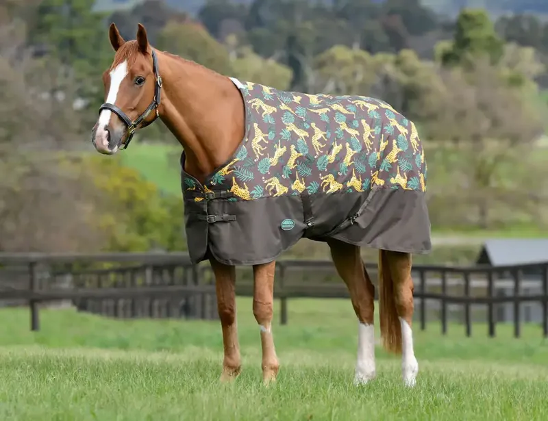 WeatherBeeta ComFiTec Tyro 200g Turnout Rug - Jungle Print