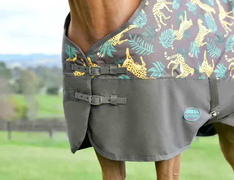 WeatherBeeta ComFiTec Tyro 200g Turnout Rug - Jungle Print-3