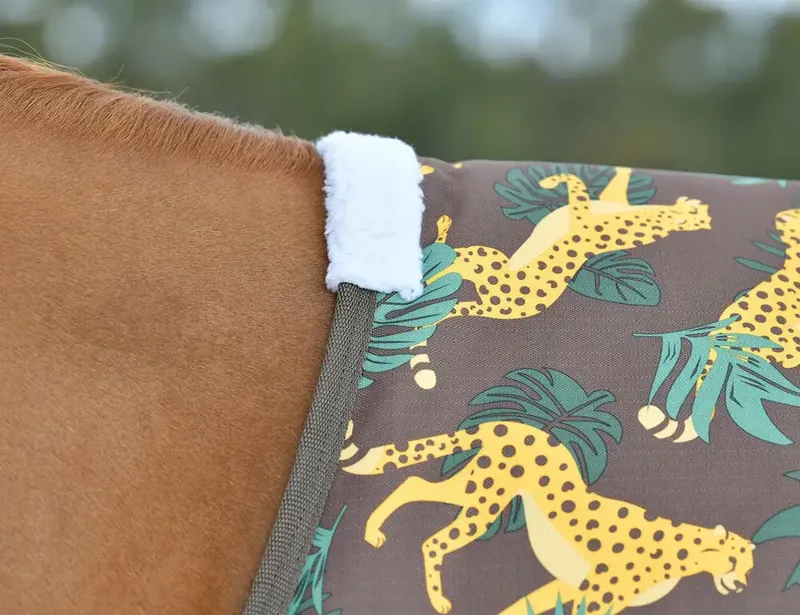 WeatherBeeta ComFiTec Tyro 200g Turnout Rug - Jungle Print-4