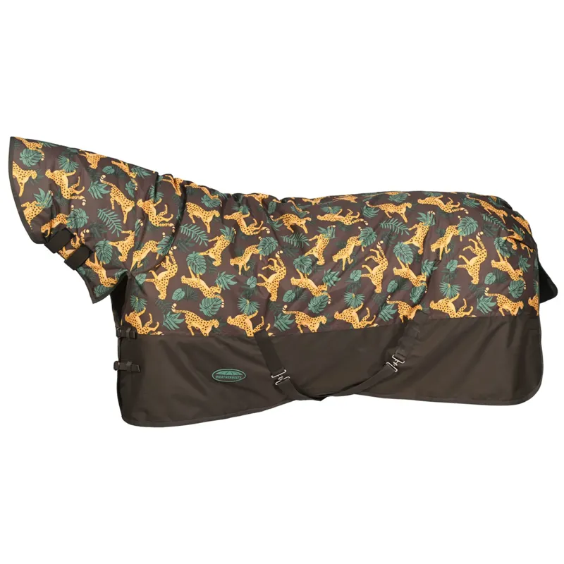 WeatherBeeta ComFiTec Tyro 200g Combo Neck Turnout Rug - Jungle Print-1