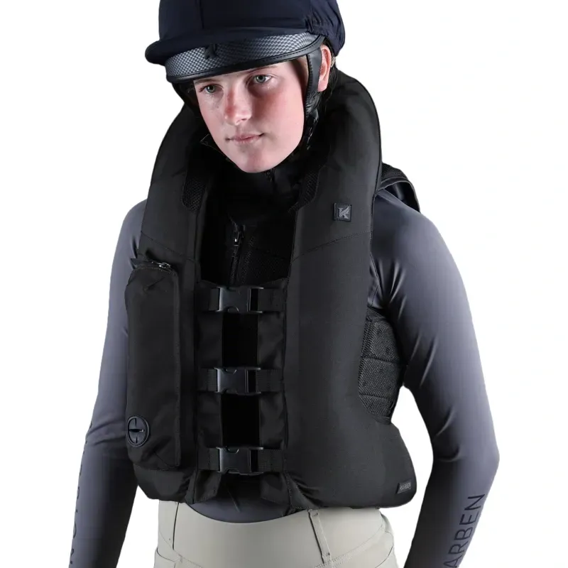 Shires Karben Air5 Adults Air Vest - Black-1