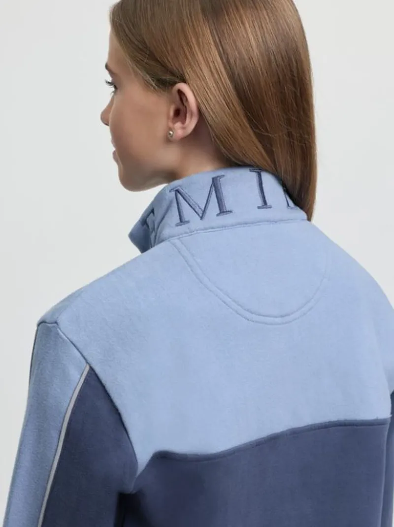 LeMieux Young Rider Cropped Kate Quarter Zip - Shadow-3