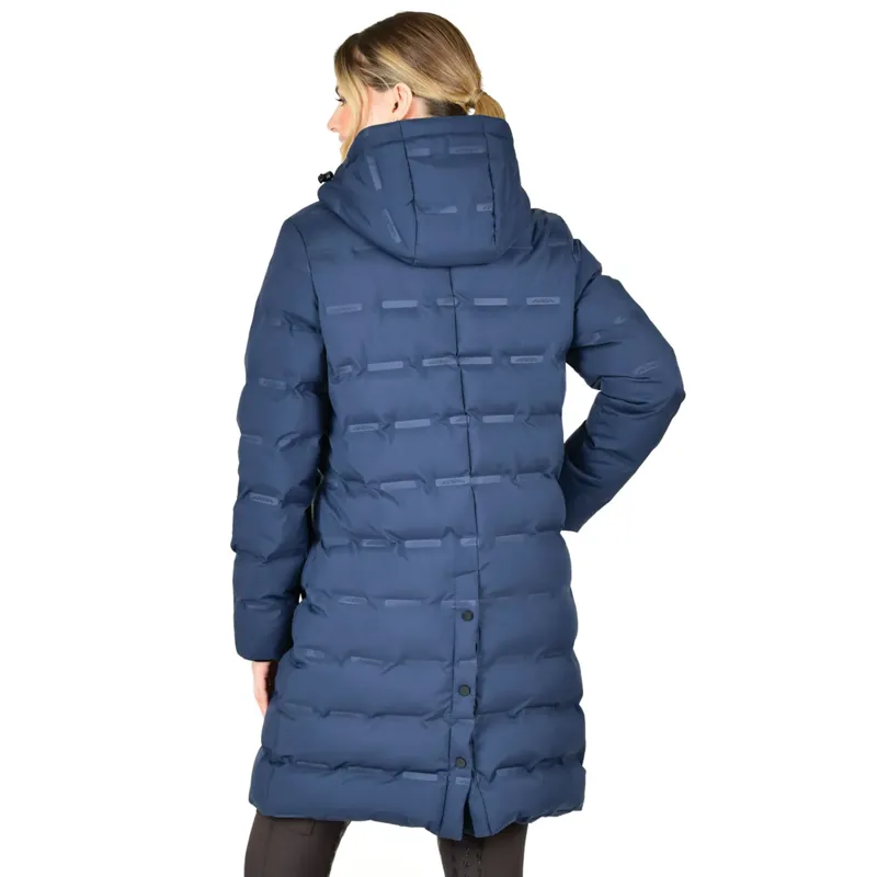 WeatherBeeta Helsinki Heat Seal Quilted Ladies Jacket - Navy Iris-3