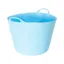 Red Gorilla Flexible Large Tub 38L - Sky Blue