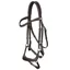 LeMieux Arika Drop Bridle - Brown/Silver
