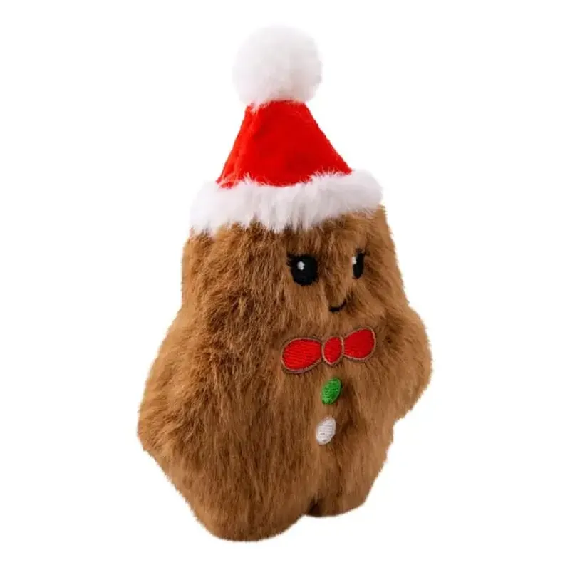 KONG Holiday Snuzzles Gingerbread Mini dog toy-3