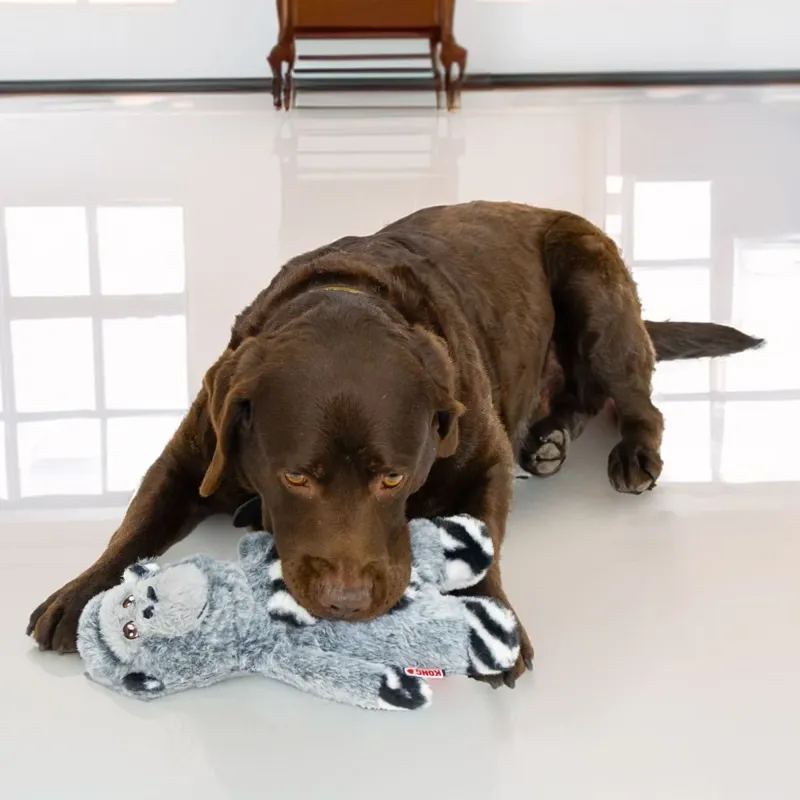 KONG Large Dog Toy Jungle Jamz Gorilla - Grey-4