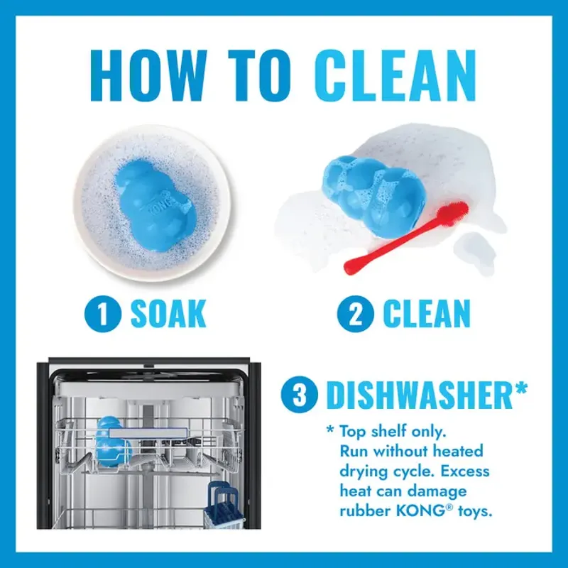 KONG Puppy Flyer Assorted Pink and Blue -6