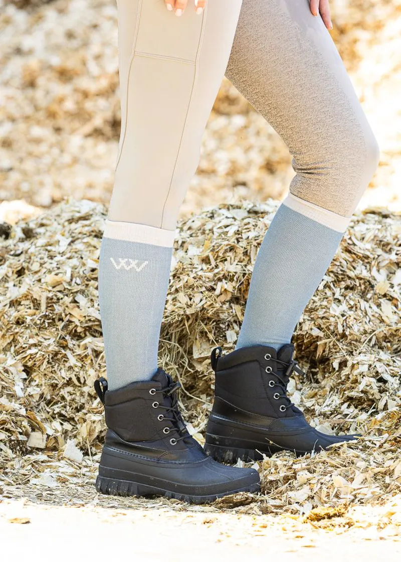 Woof Wear Women's Laced Yard Boot - Black-2