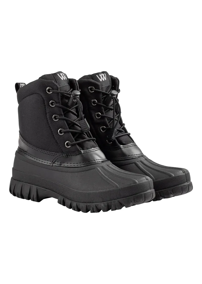 Woof Wear Women's Laced Yard Boot - Black