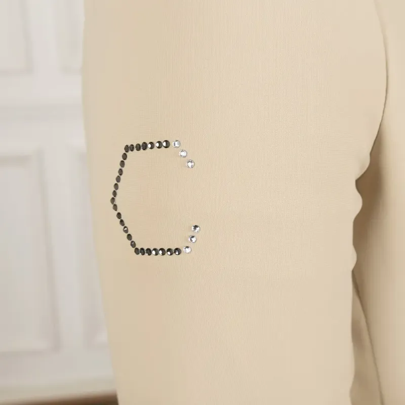 Coldstream Next Generation Children's Ledmore Diamante Show Jacket - Latte-3