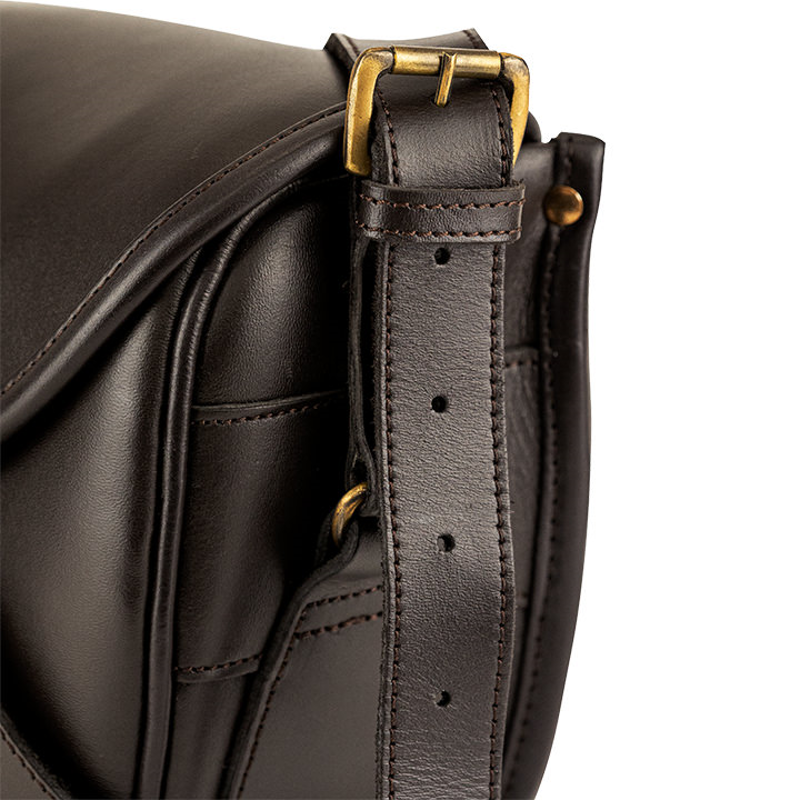 Jack Pyke Leather Cartridge Bag - Brown-5