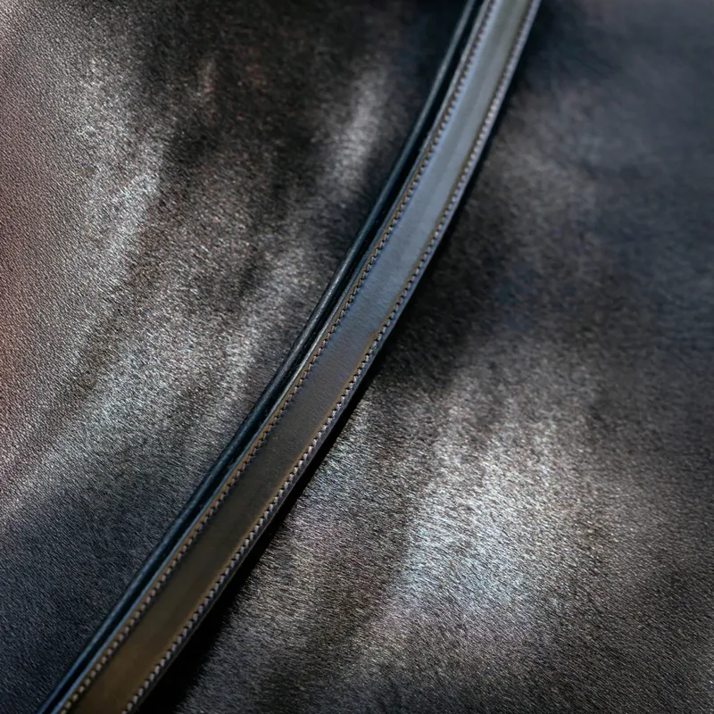 LeMieux Leather Neck Strap - Brown-1