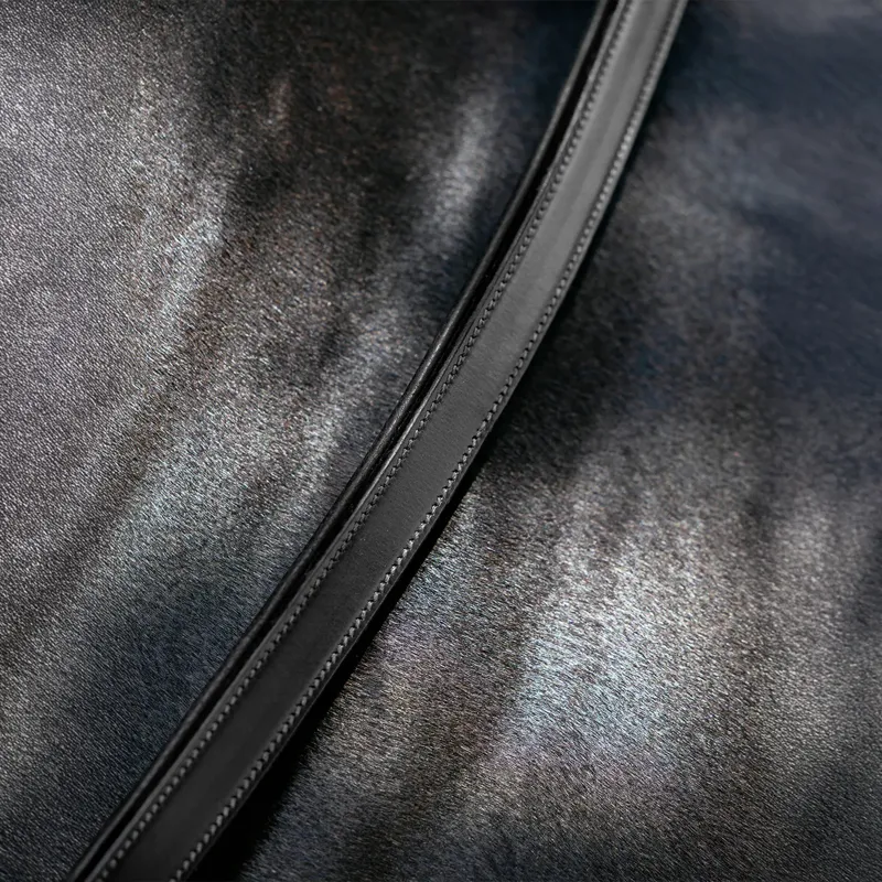 LeMieux Leather Neck Strap - Black-1