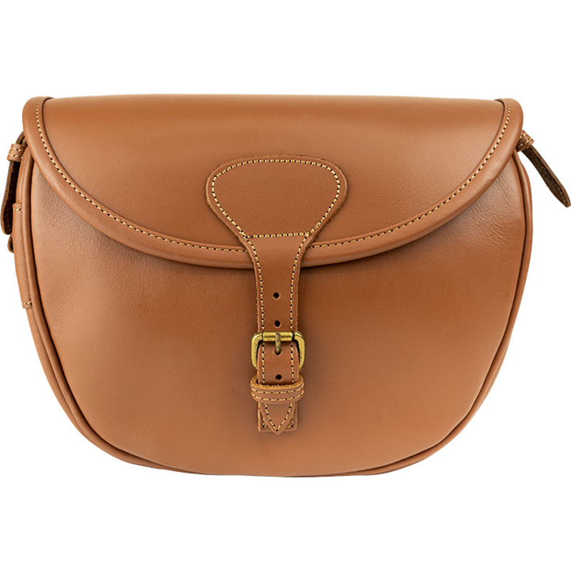 Jack Pyke Leather Cartridge Bag - Tan-1
