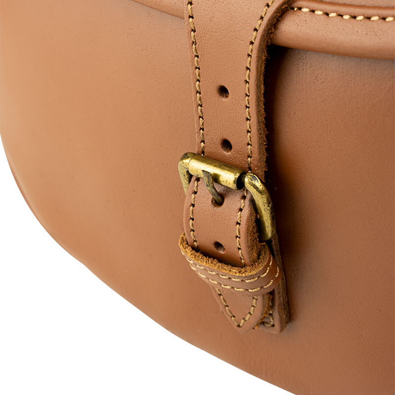 Jack Pyke Leather Cartridge Bag - Tan-4