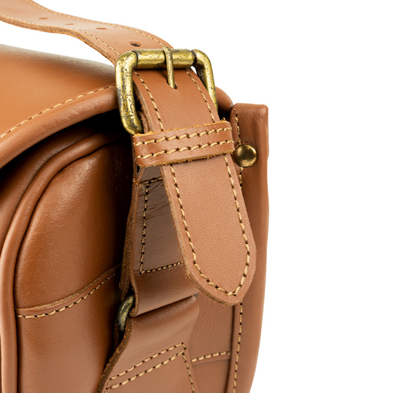 Jack Pyke Leather Cartridge Bag - Tan-5
