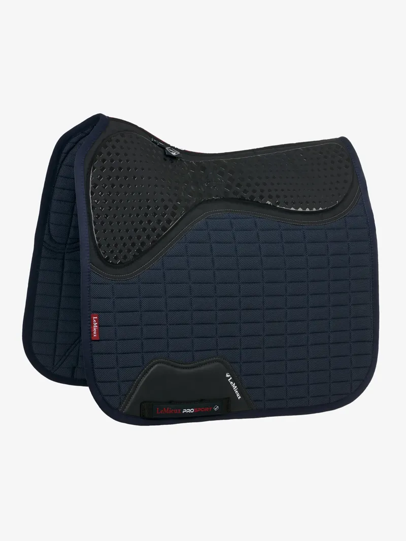 LeMieux Le Cool Grip Dressage Pad - Navy