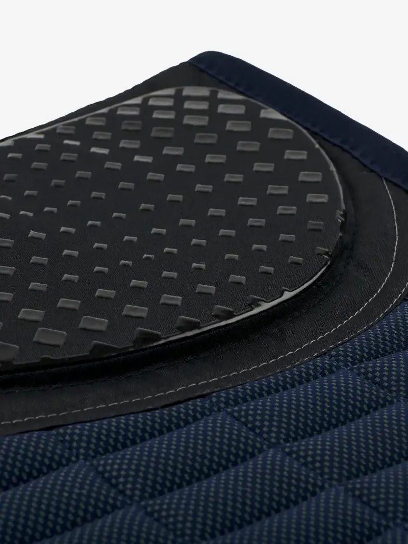 LeMieux Le Cool Grip Dressage Pad - Navy-4