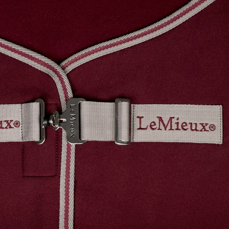 LeMieux Arika Jersey-Tek Fleece - Burgundy-2