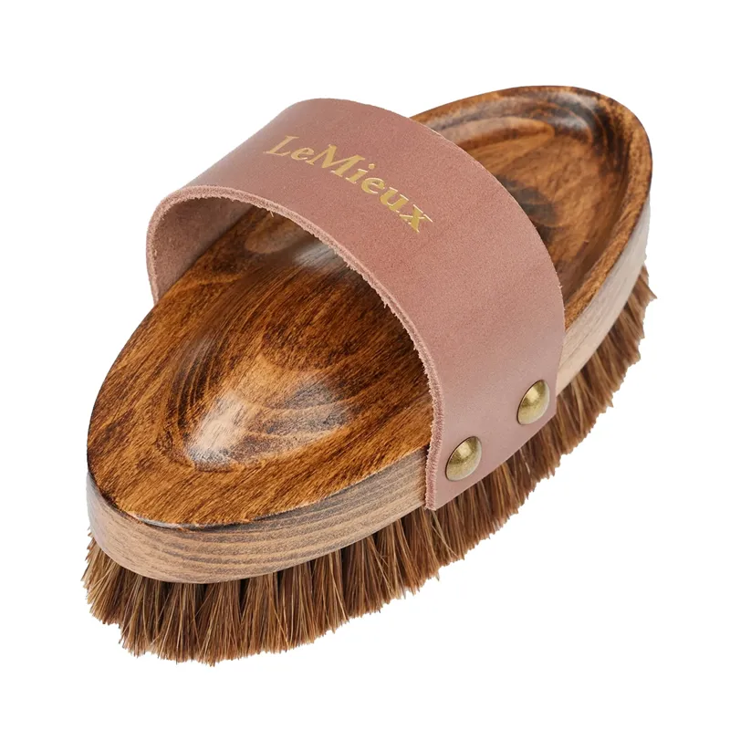 LeMieux Artisan Soft Speckled Brush - Brown