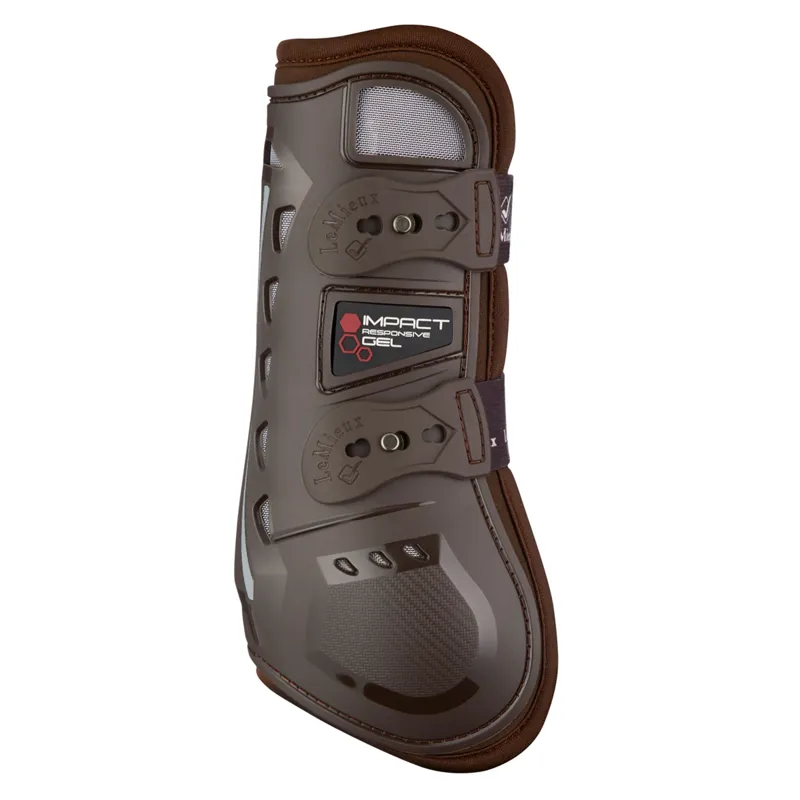 LeMieux Impact Responsive Tendon Boots - Brown