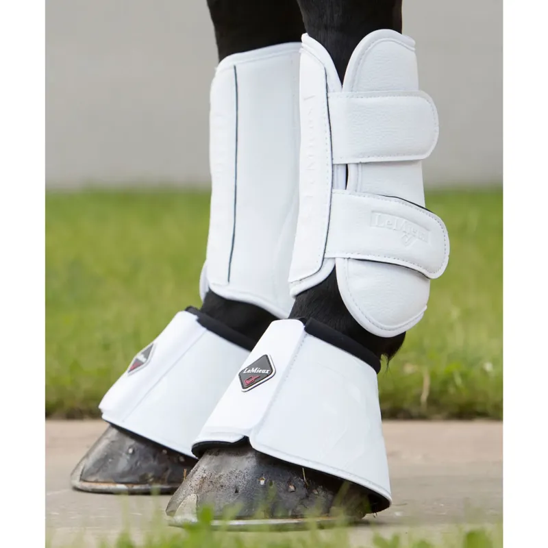 LeMieux Schooling Boots - White-1