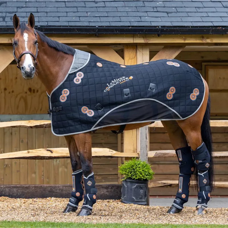 LeMieux Conductive Magno Rug - Black-1