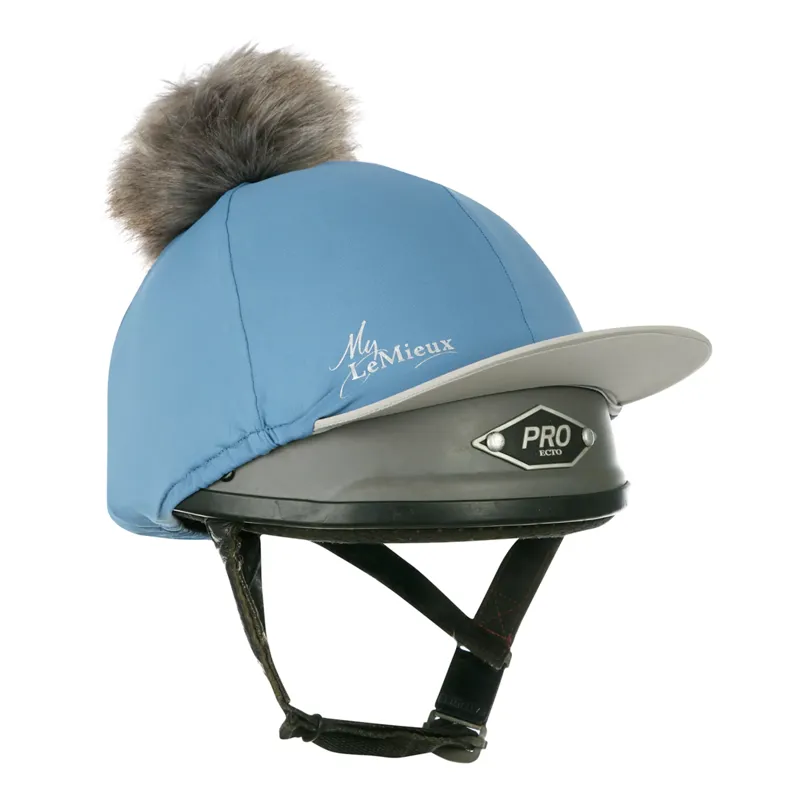 LeMieux Pom Hat Silk - Ice Blue 