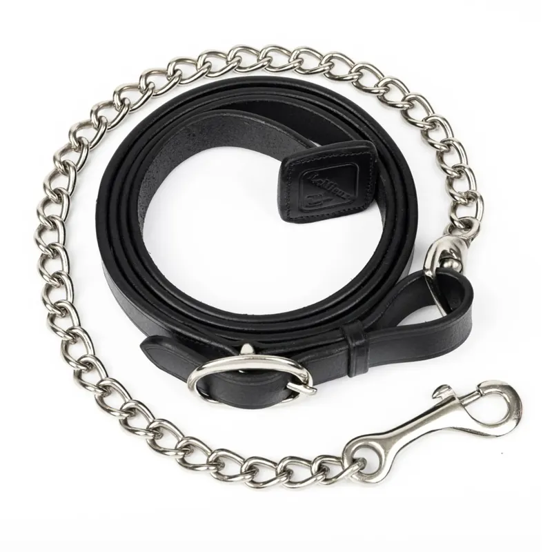 LeMieux Leather Trot Up Chain - Black