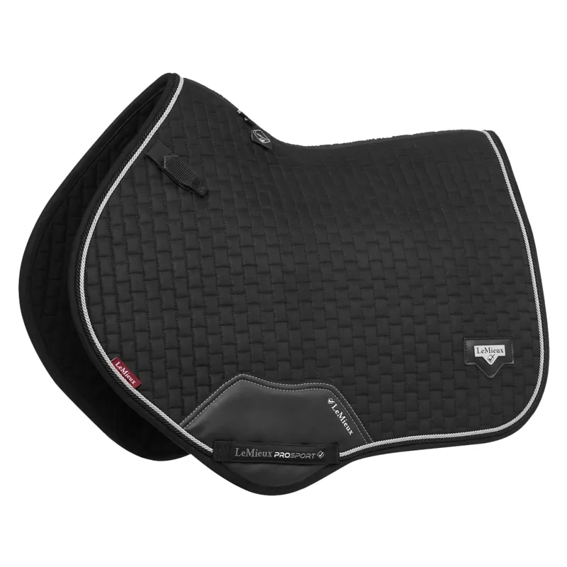 LeMieux Puissance Suede Close Contact Square - Black