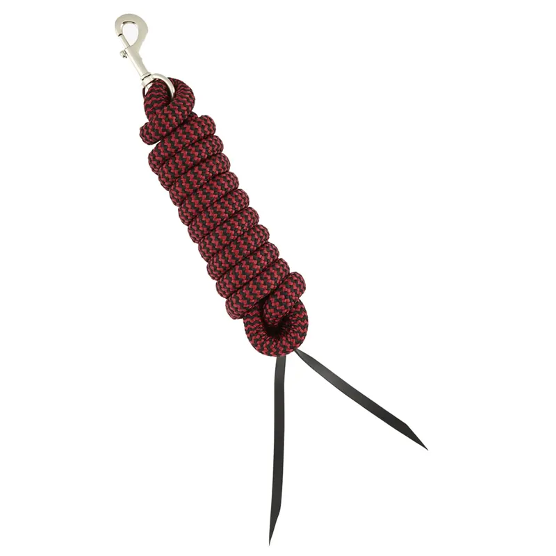 LeMieux Training Leadrope - Black/Red