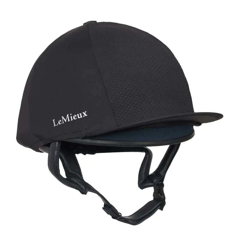 LeMieux Pro Mesh Hat Silk - Black 