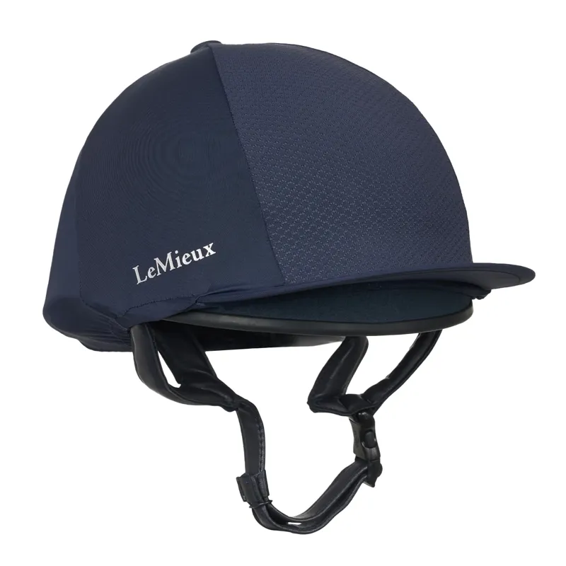 LeMieux Pro Mesh Hat Silk - Navy One Size