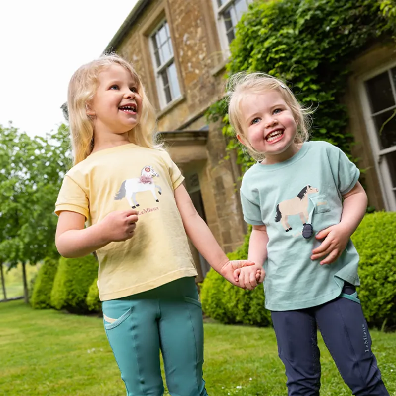 LeMieux Mini Alex Tee - Aqua-3