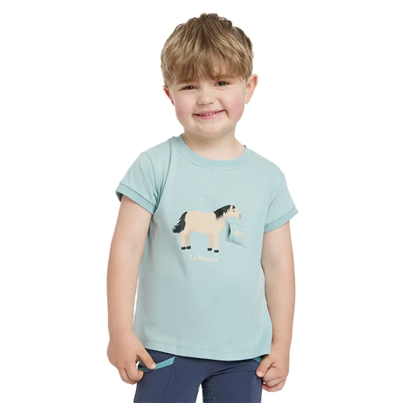 LeMieux Mini Alex Tee - Aqua-1