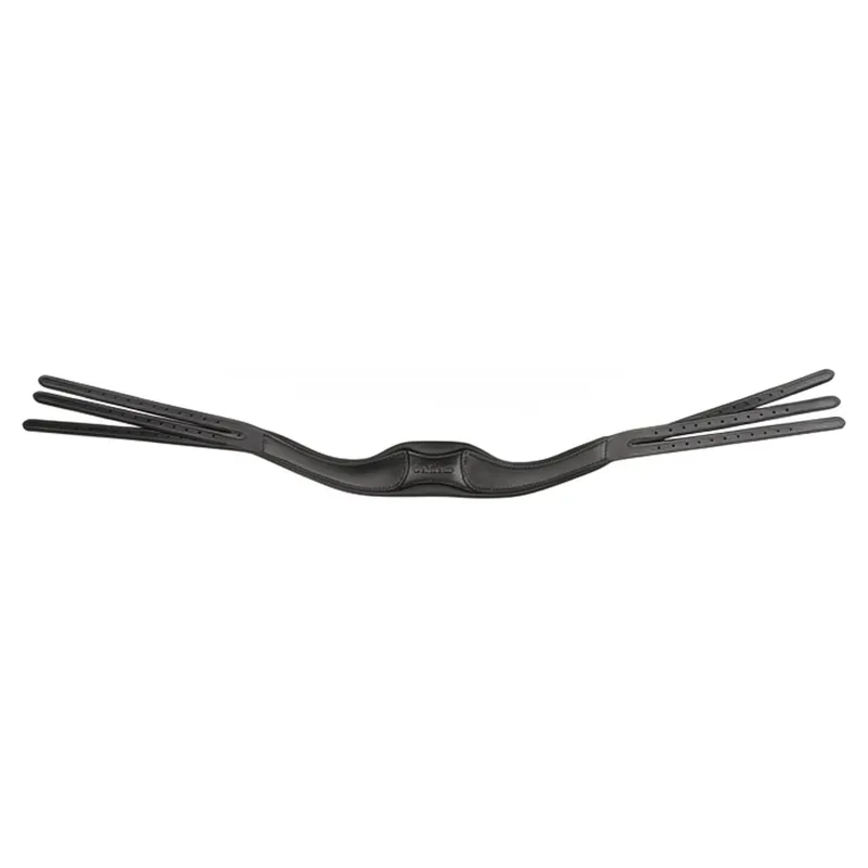 LeMieux Arika Anatomic Headpiece - Black/Silver