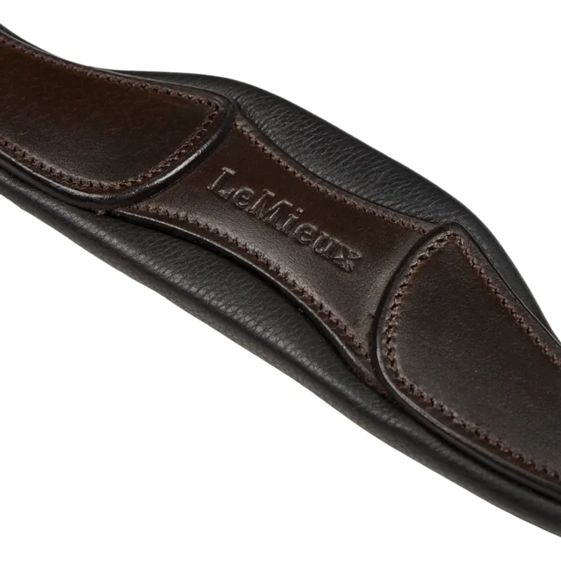 LeMieux Arika Anatomic Headpiece - Brown/Silver-1