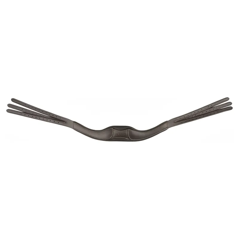 LeMieux Arika Contrast Anatomic Headpiece - Brown/Silver