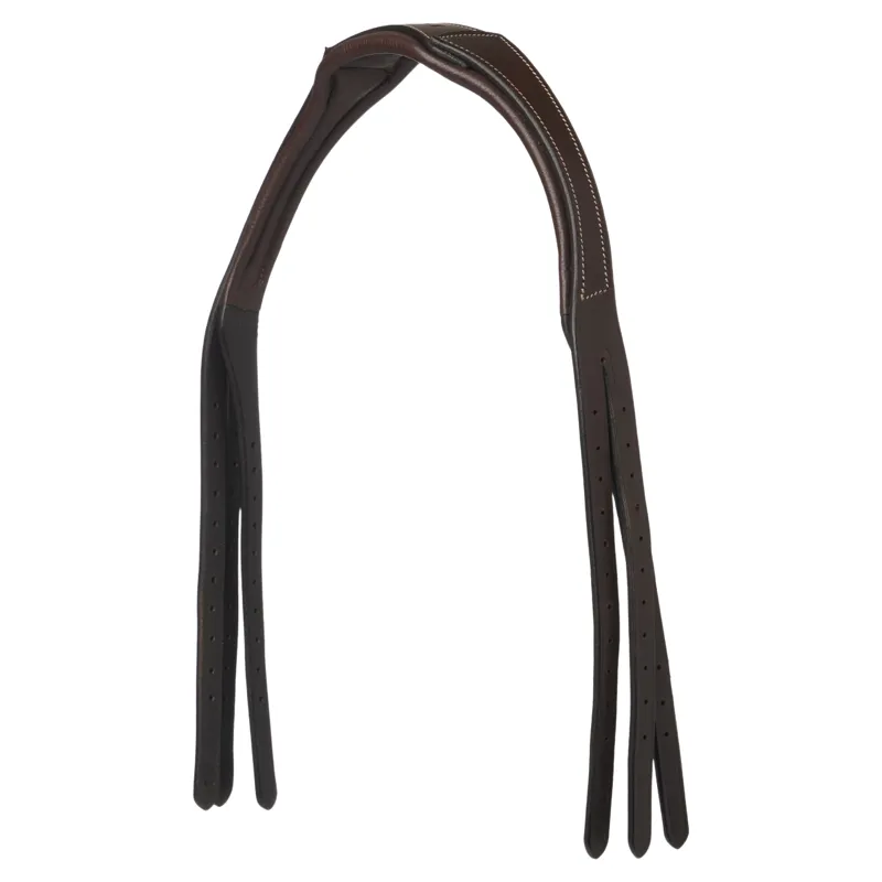 LeMieux Arika Contrast Anatomic Headpiece - Havana/Silver