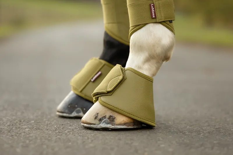 LeMieux Arika Over Reach Boots - Gooseberry-1
