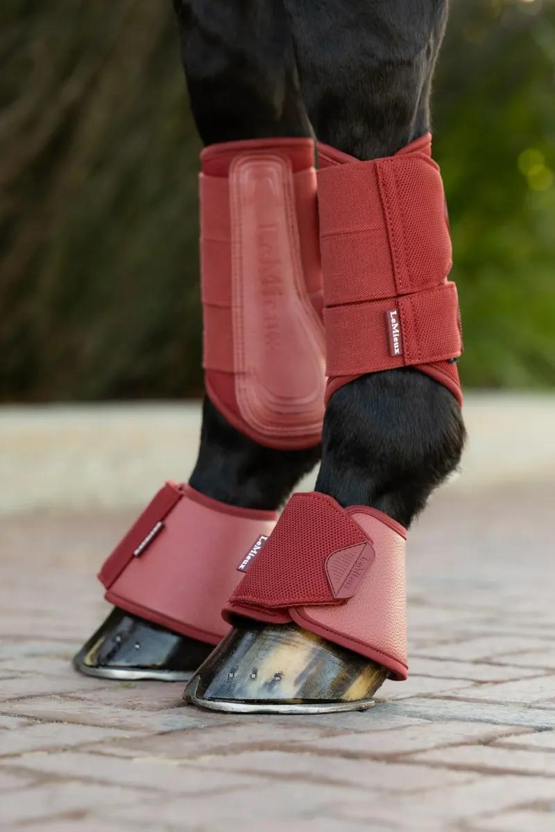LeMieux Arika Over Reach Boots - Russet-2