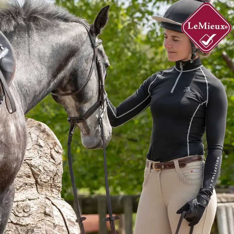 LeMieux Base Layer - Black-1