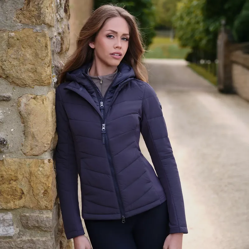 LeMieux Brioney Hybrid Jacket - Dusk Blue-3