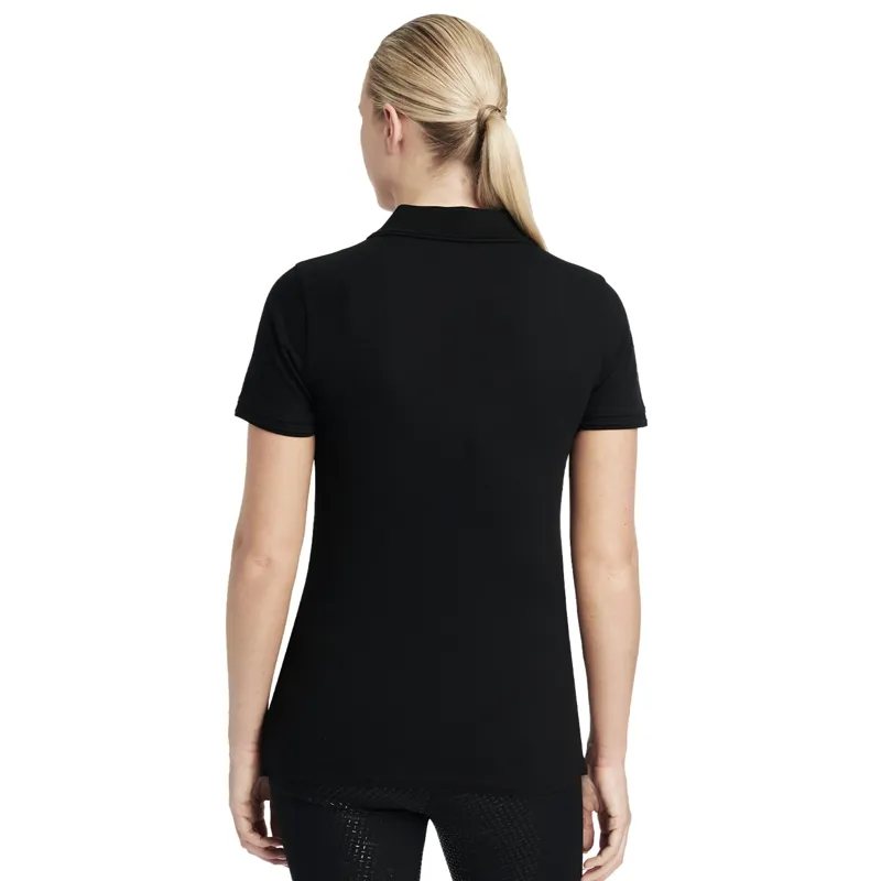 LeMieux Classique Ladies Polo Shirt - Black-1