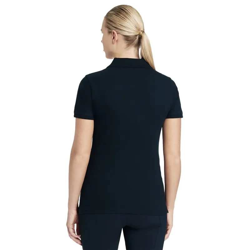 LeMieux Classique Ladies Polo Shirt - Navy-2