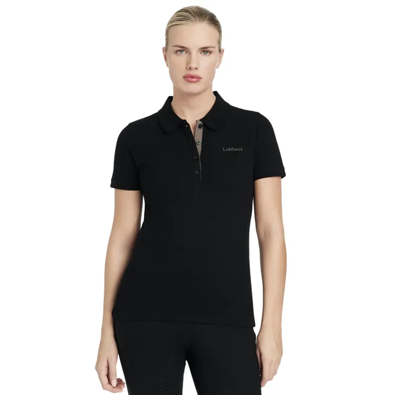 LeMieux Classique Ladies Polo Shirt - Black