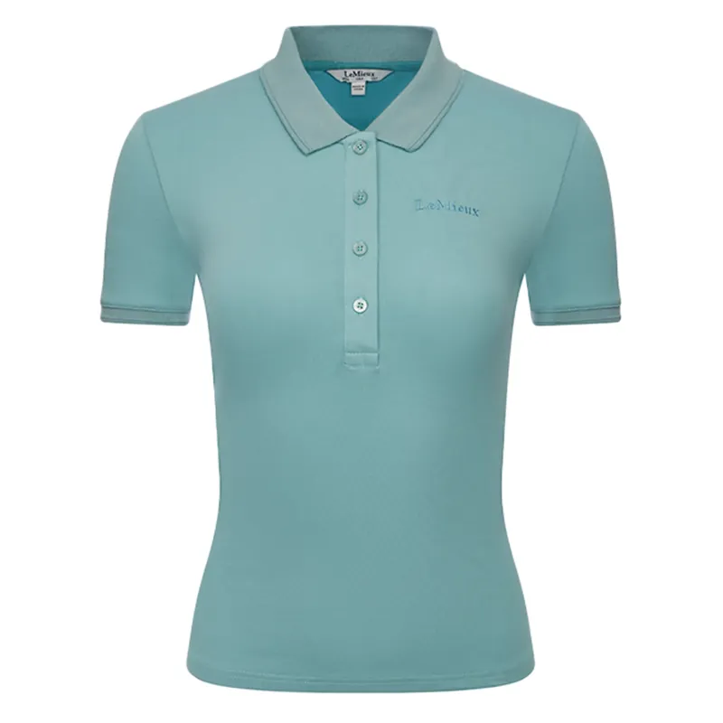LeMieux Classique Polo Shirt - Aqua